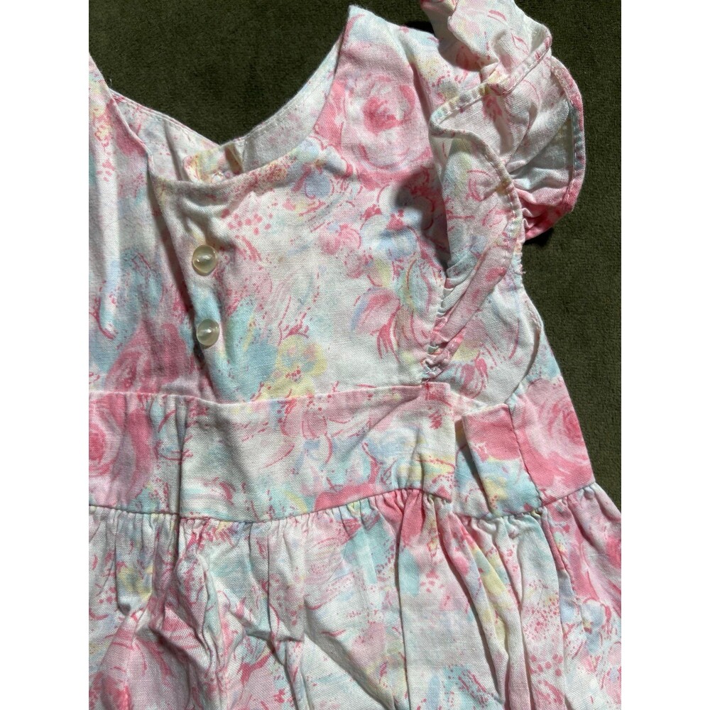 Vintage floral Romper